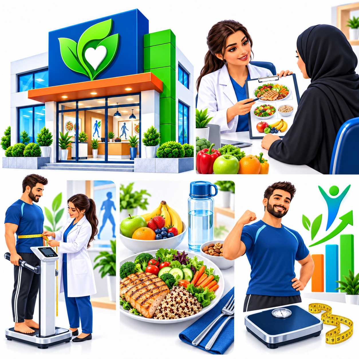 مراكز التغذية وتنصيف الوزن